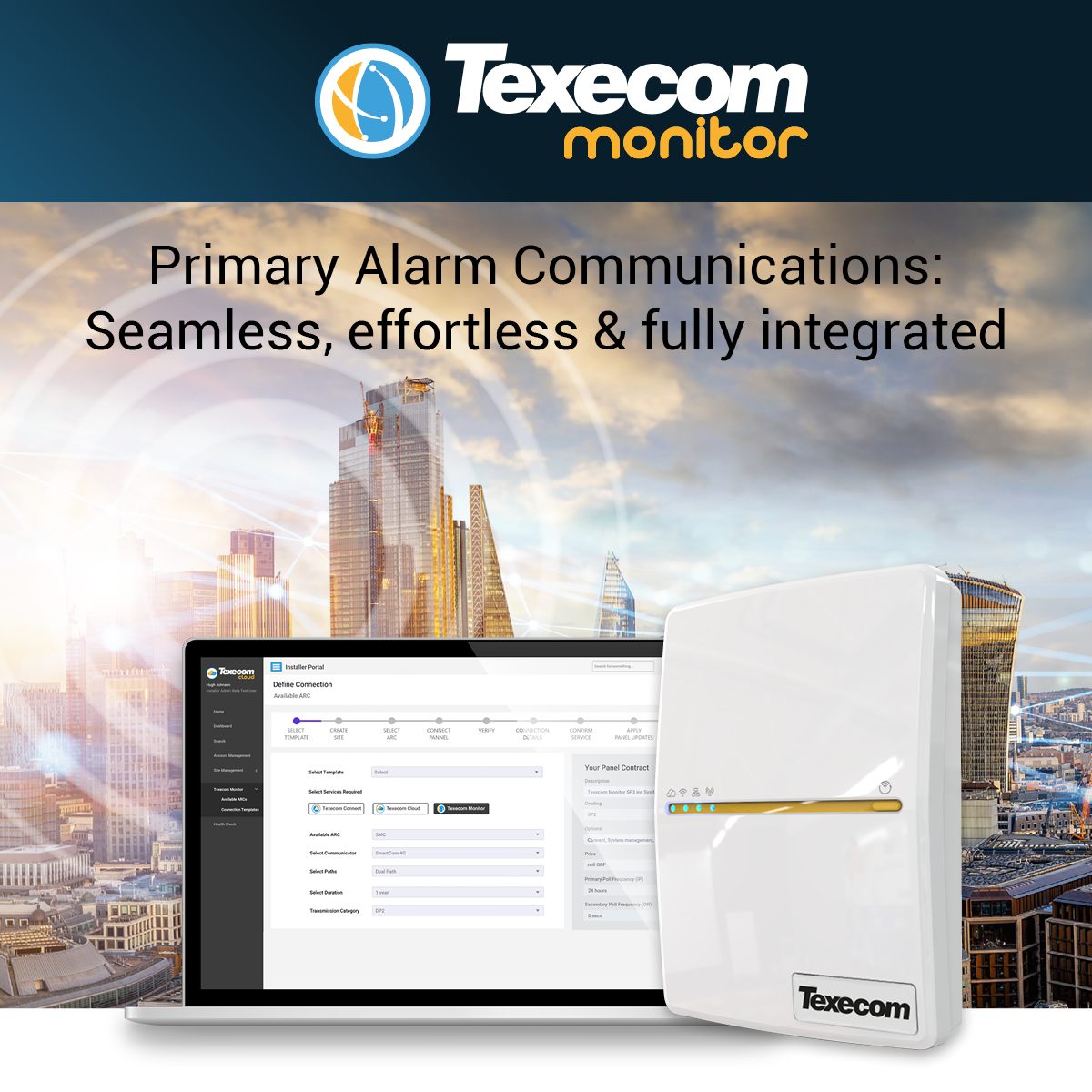 Texecom Monitor - Now available in the UK